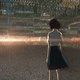 Suzu stands before a vast virtual expanse.